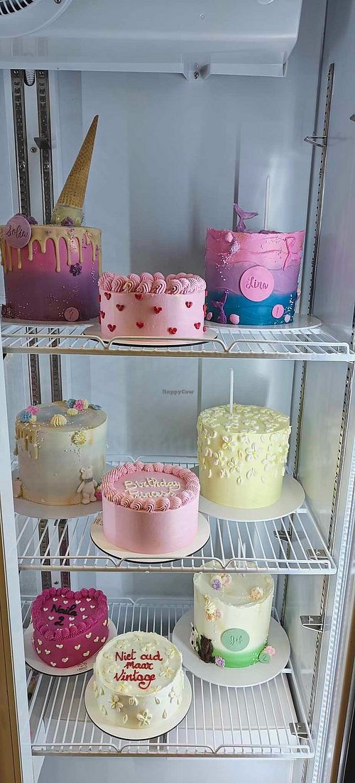 Cakes at Catberry in Ghent