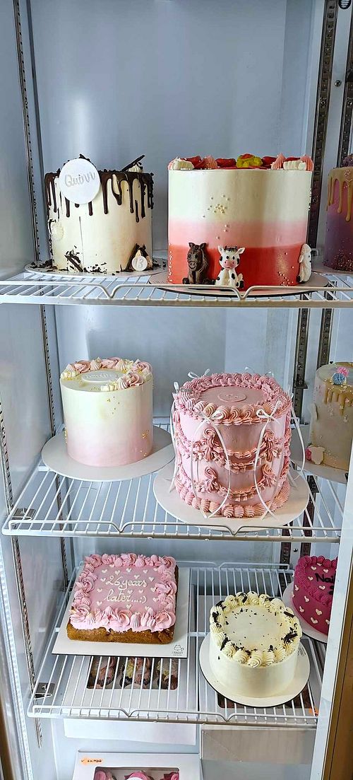 Cakes at Catberry in Ghent