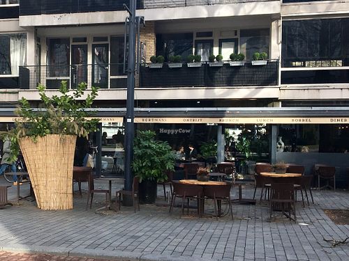 Front at Karel Doormanstreet (on this part there is not a real street and cars are not allowed, only bikes and pedestrians) at Bertmans - Karel Doormanstraat in Rotterdam