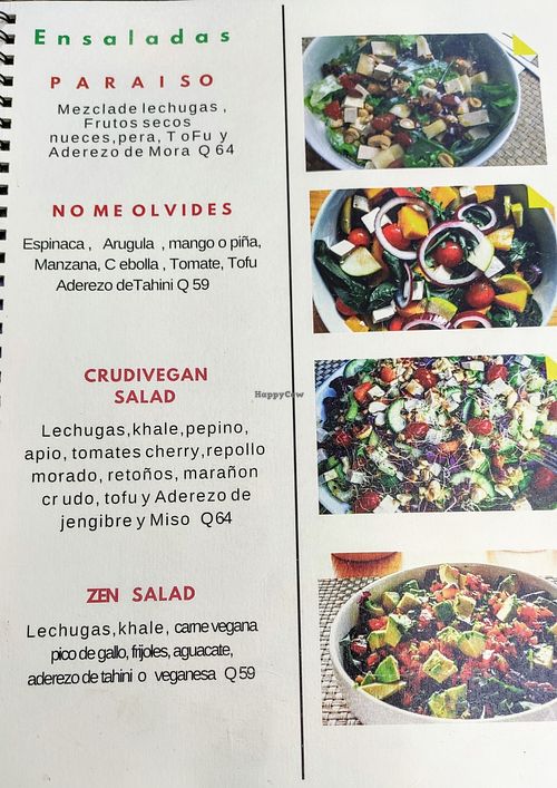 Menú 3 at Lavka in Guatemala City