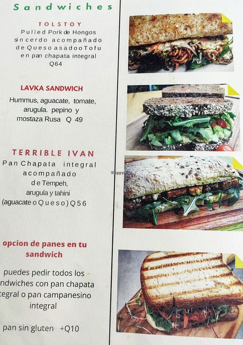 Carta 6 at Lavka in Guatemala City