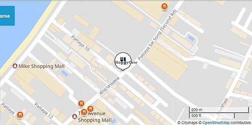 Location at The Kitchen in Pattaya