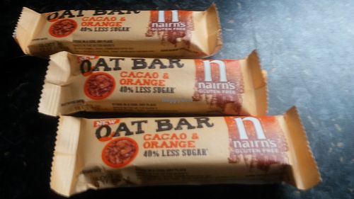 Cacao and orange oat bars at Alternative Stores - Online store in North Shields