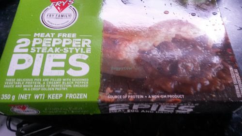 Pepper steak style pies  at Alternative Stores - Online store in North Shields