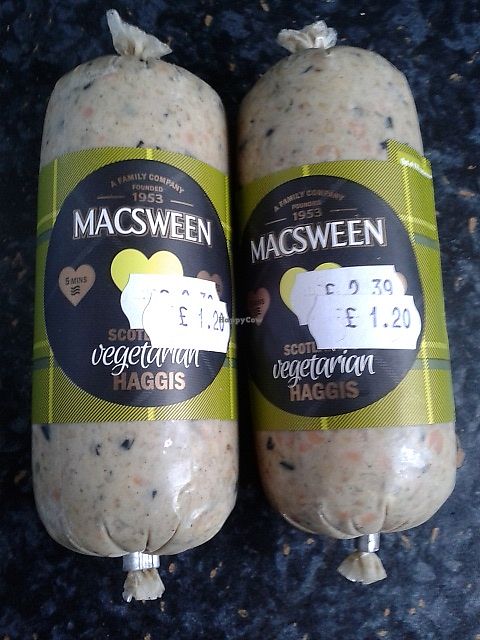 Vegetarian haggis at Alternative Stores - Online store in North Shields