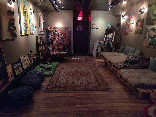 Inside at sPACYcLOUd Lounge in Washington