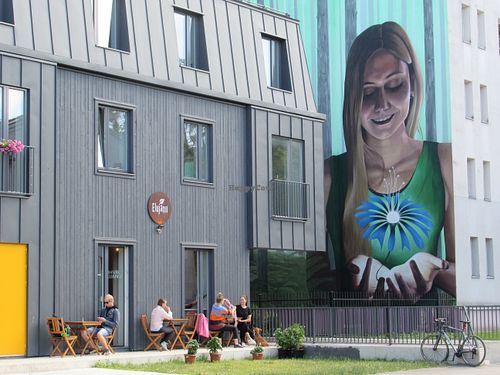 exterior at Elujanu Kohvik in Tallinn