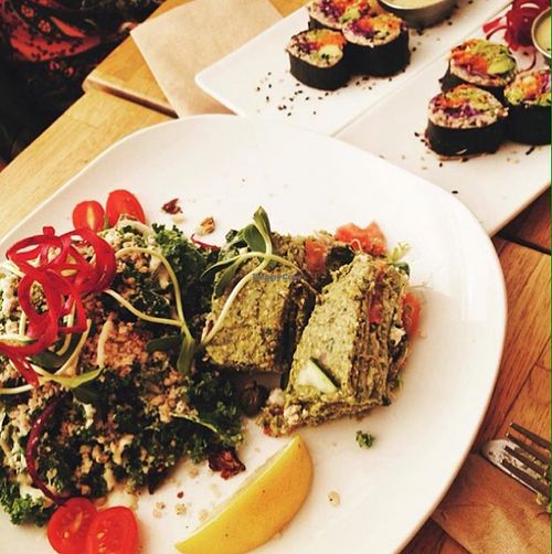 raw Lasagna at Crudessence - Rachel in Montreal