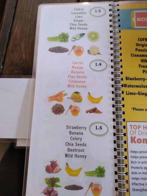 Great smoothies at Coffee Stains in Pai