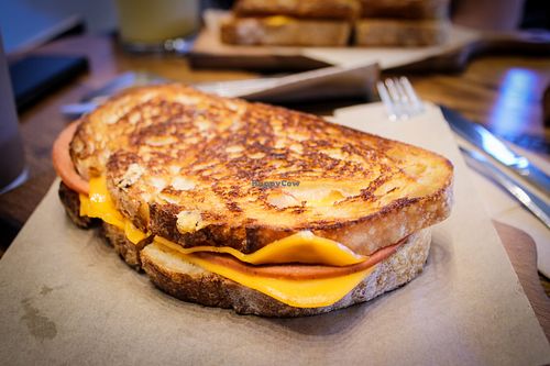 toastie at Gardener's Lodge in Camperdown