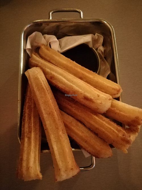 Churros at Absurd Bird in Glasgow