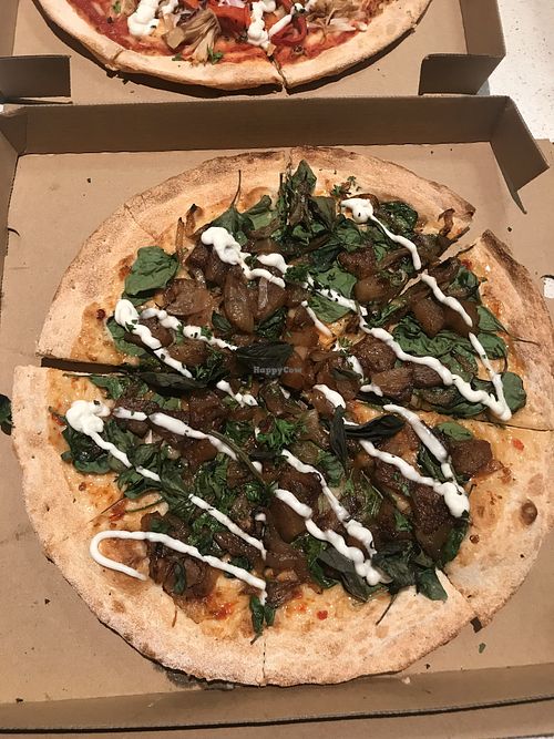 Vegan at Crust Gourmet Pizza Bar in Broadbeach