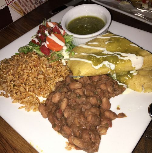 Tamale at Ravens' Restaurant in Mendocino