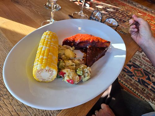  at Ravens' Restaurant in Mendocino