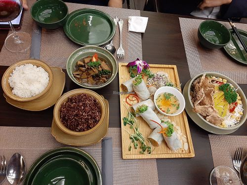 braised mushrooms was good at Vi Lai - Maybe closed in Hanoi