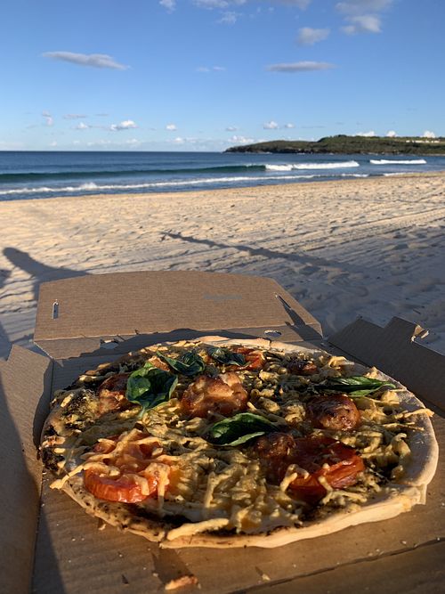 Perfect by the beach  at Arthur's Pizza in Maroubra