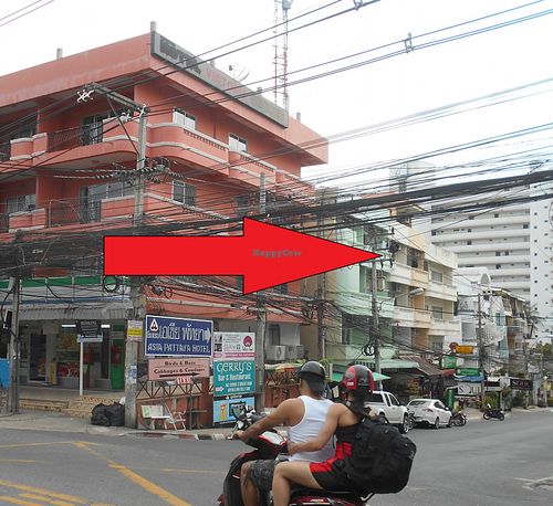 Directions at On The Hill in Pattaya