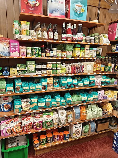 Essentials at Quality Health Foods in Harrogate