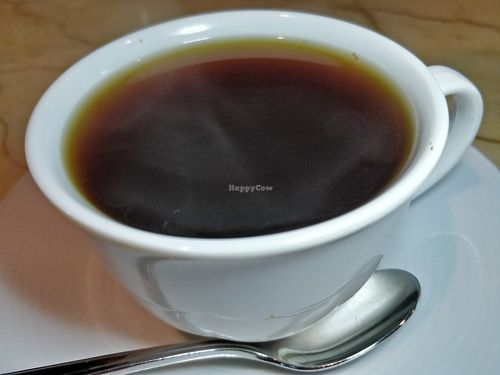Black coffee at Shivam in Central Singapore