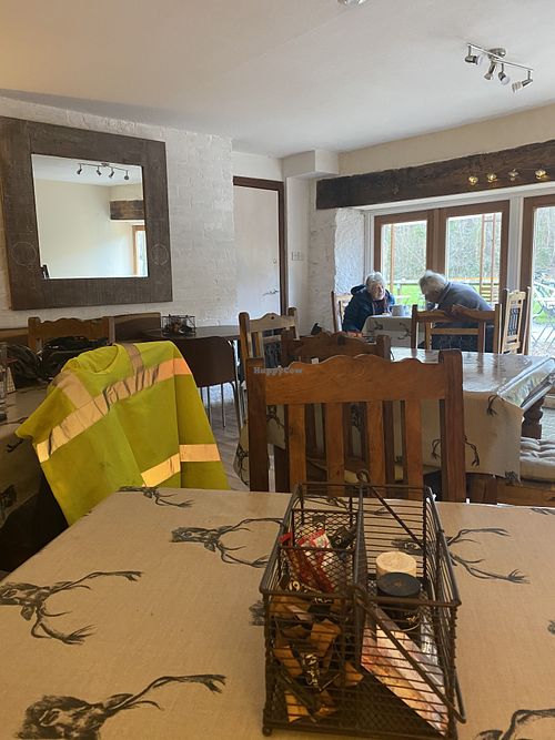 Nice at Cramond Falls Café in Edinburgh