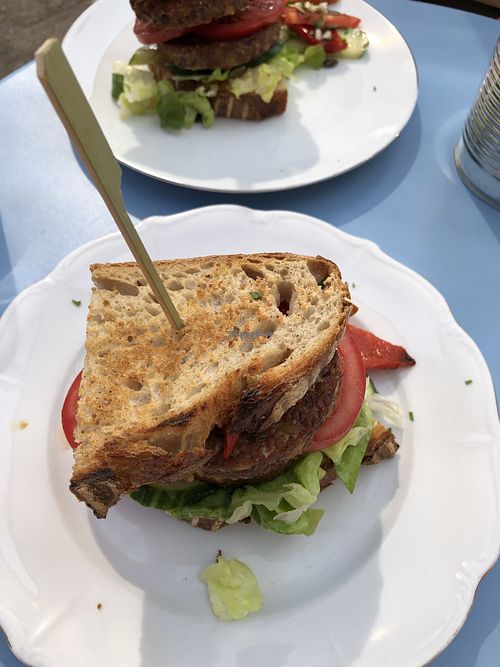  Vegan sandwich at Het Lokaal in Amersfoort
