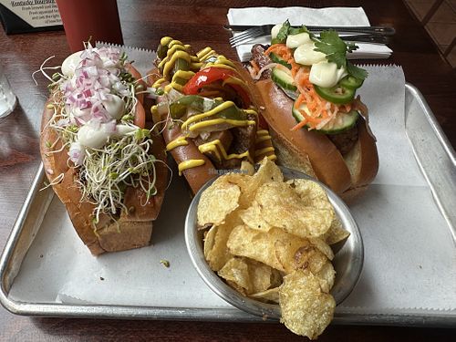 Lunch time!  at Destination Dogs in New Brunswick