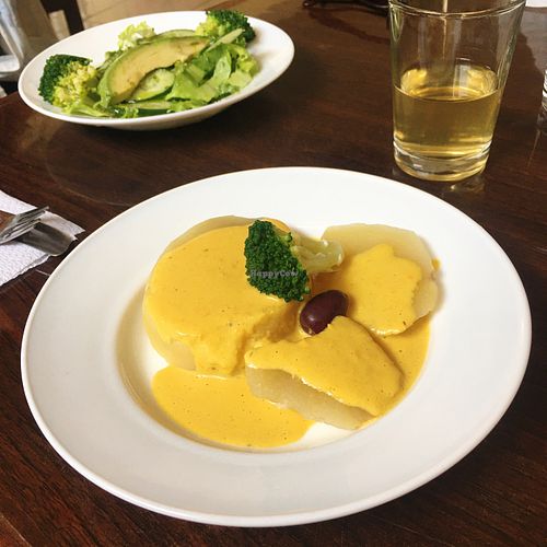 Creama de huancaína – WOW! You can see their menu on Fb. Go when they serve this! Some crazy smoky delicious sauce over a potato-like veg new to me. Unreal at Delicius Sano y Vegano in Callao