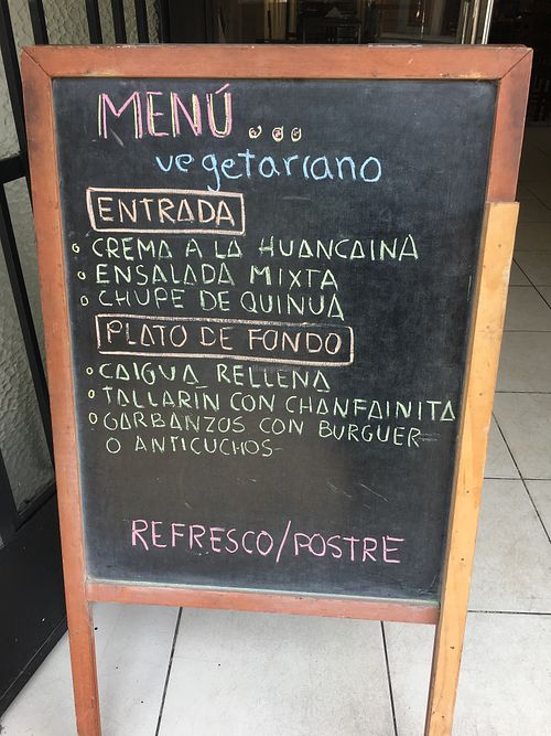 One day at Delicius Sano y Vegano in Callao