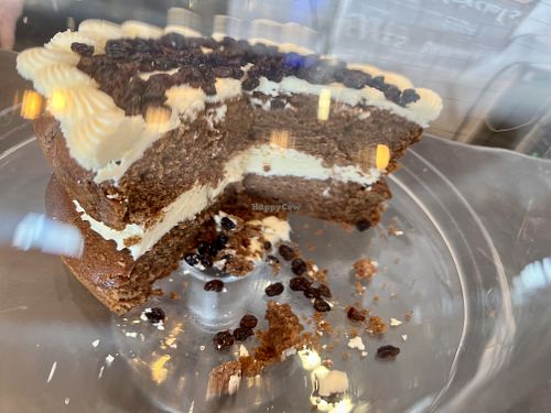 Vegan carrot cake   at The Cult of Coffee in Aberdeen