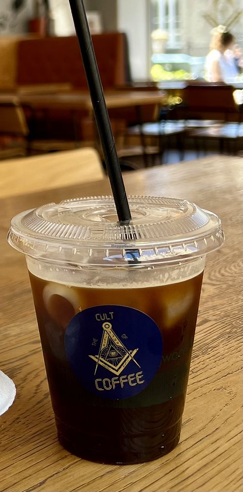 Iced Americano   at The Cult of Coffee in Aberdeen