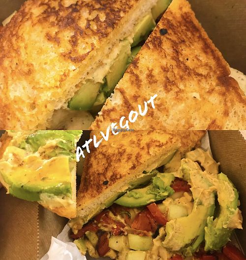 Avocado sandwich  at A Full Taste in Decatur