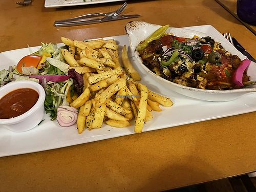 Vegan moussska  at Med-One in Huddersfield