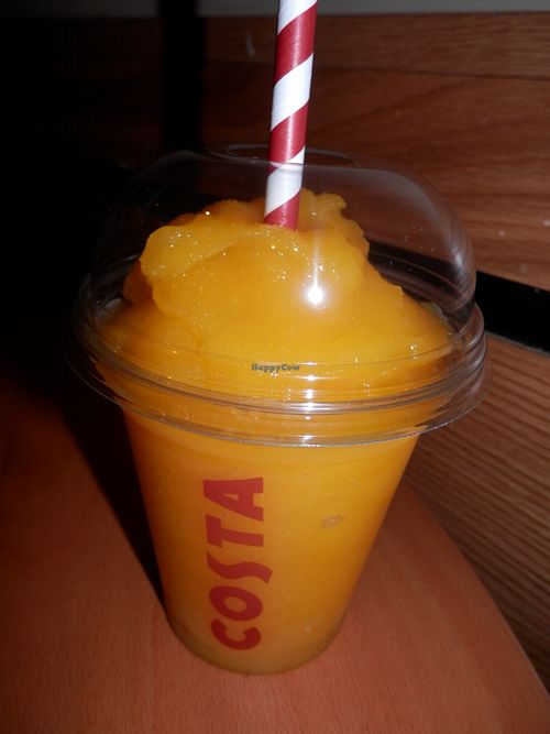 Fruit Cooler (Mango and Passion Fruit) at Costa Coffee in Wisbech