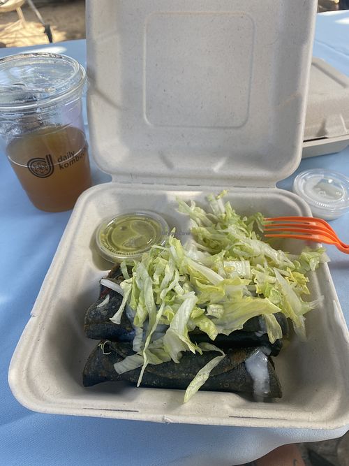   at La Vegana Mexicana in Santa Ana