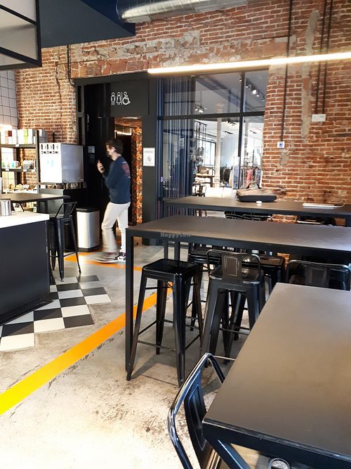 Inside at Roots LaMarca in Madrid