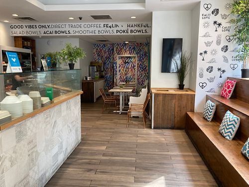 Inside at Calii Love in Toronto