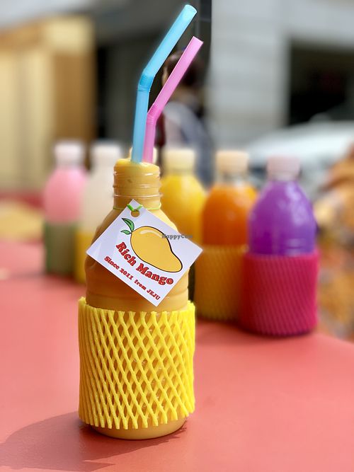 Special mango at Rich Mango in Seoul