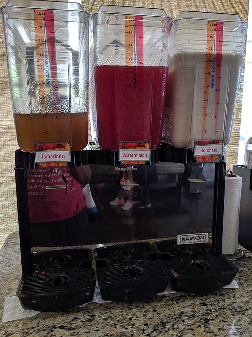 Drink bar at Veegos in Houston