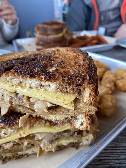 Reuben at Collision Brewing Company and Restaurant in Longmont