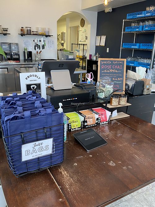 Counter  at Market Juice in Anchorage