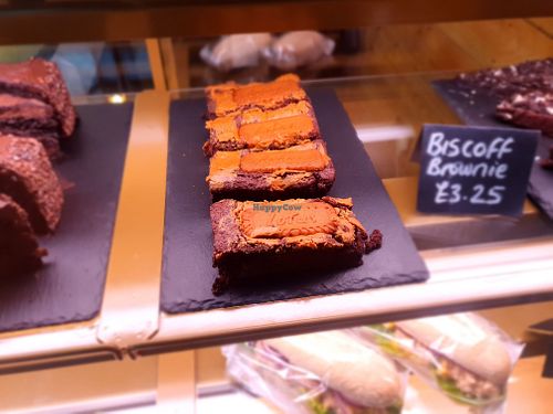 Biscoff brownie at Beare's Pantry in Wadebridge