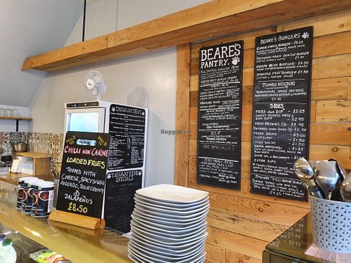 Menu at Beare's Pantry in Wadebridge