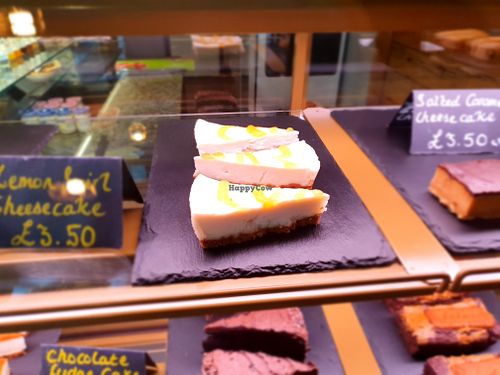 Lemon swirl cheesecake - did not try but looked good. at Beare's Pantry in Wadebridge