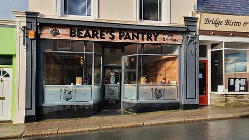 From the street at Beare's Pantry in Wadebridge