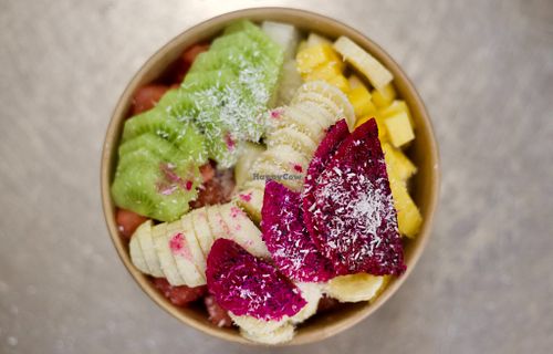 Cuencos de frutas at Smoothie Galaxy in Gran Canaria