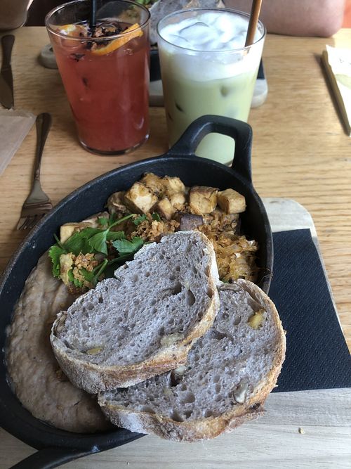 always delightful  at Veganika in Ljubljana