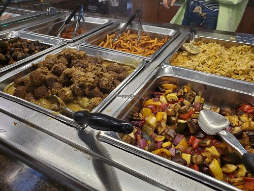 Vegan food bar option at Whole Foods Market in Venice