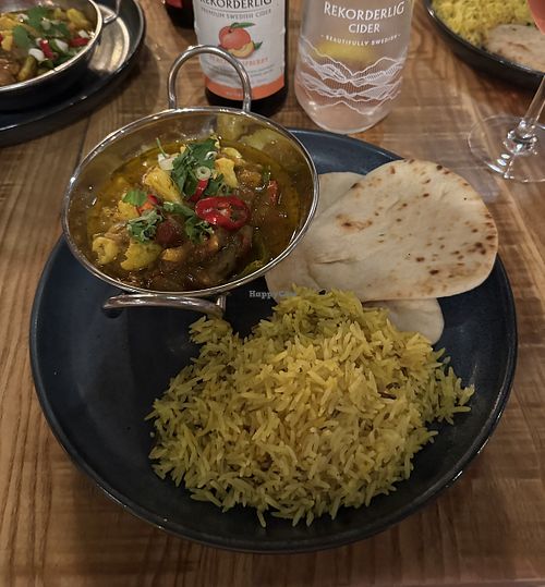 Vegan curry!   at The Bowling Green in Lichfield