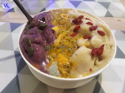 Smoothie Bowl at Om Burger in Koh Phangan