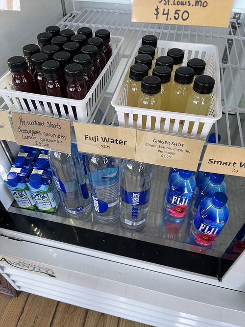 Fair prices   at Hello Juice in St Louis